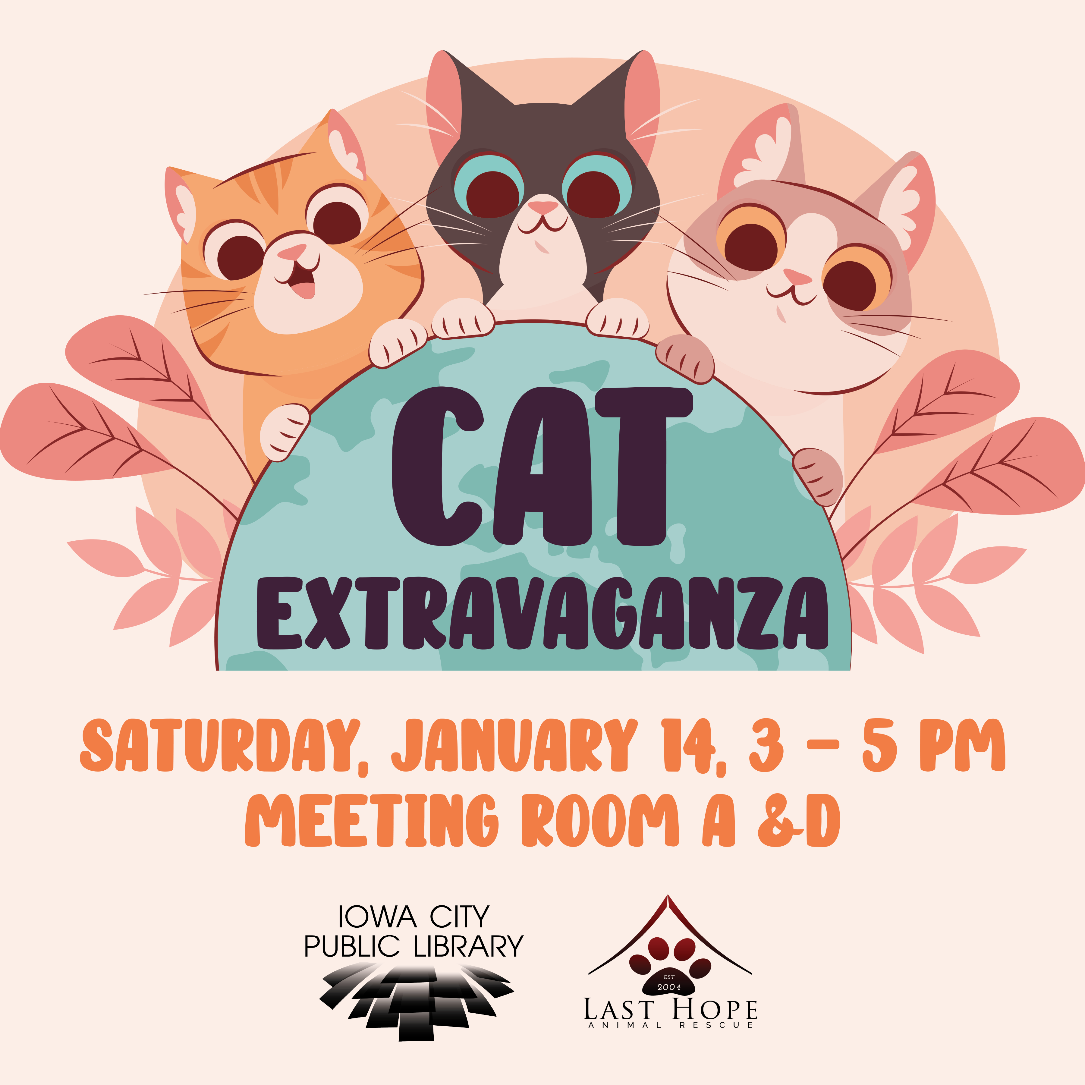 Cat Extravaganza Iowa City Public Library